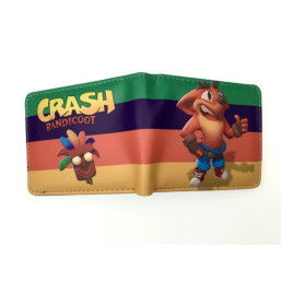 Crash Bandicoot bi-fold wallet
